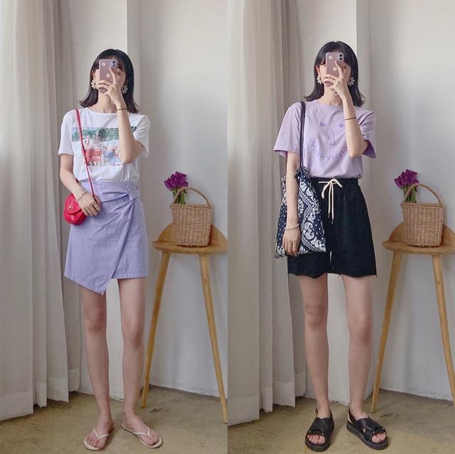 杏彩体育平台注册T恤T恤20款T恤衫搭配！个性时髦又温柔基础款也能穿出时尚感