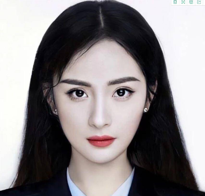 杏彩体育,明星的证件照杨幂清纯baby时尚刘诗诗动人赵丽颖甜美