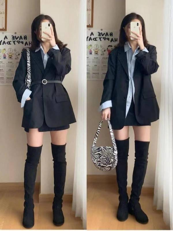 杏彩体育,穿西服不一定要配西裤这6种穿搭时髦又吸睛气质与众不同